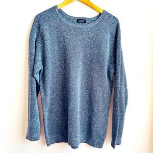 Zara Man Navy Blue Sweater Size XL